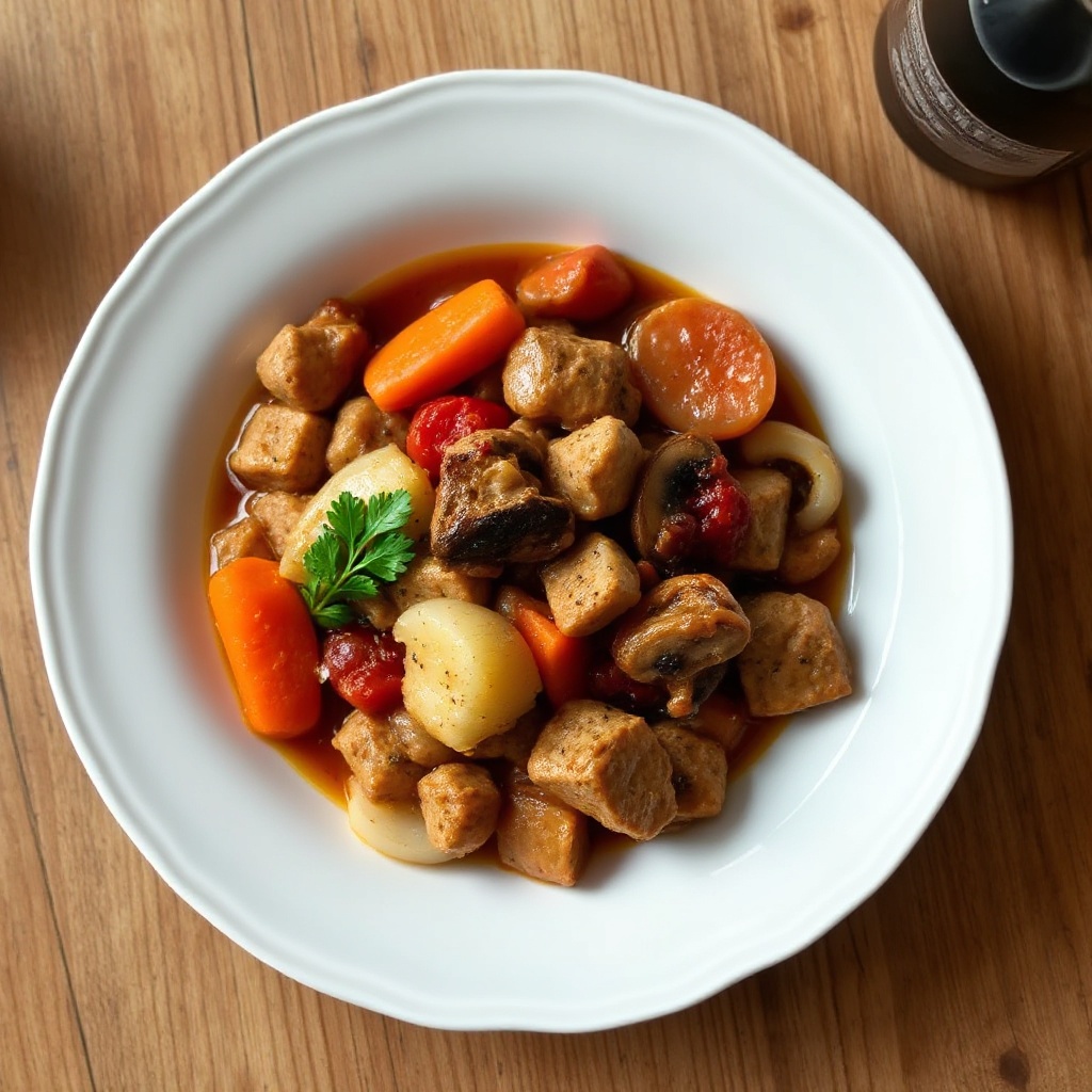 Herzhafter Tempeh-Eintopf