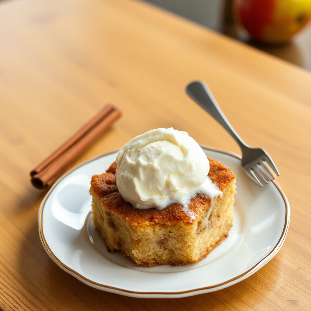 Zimt-Apfel-Delight-Kuchen