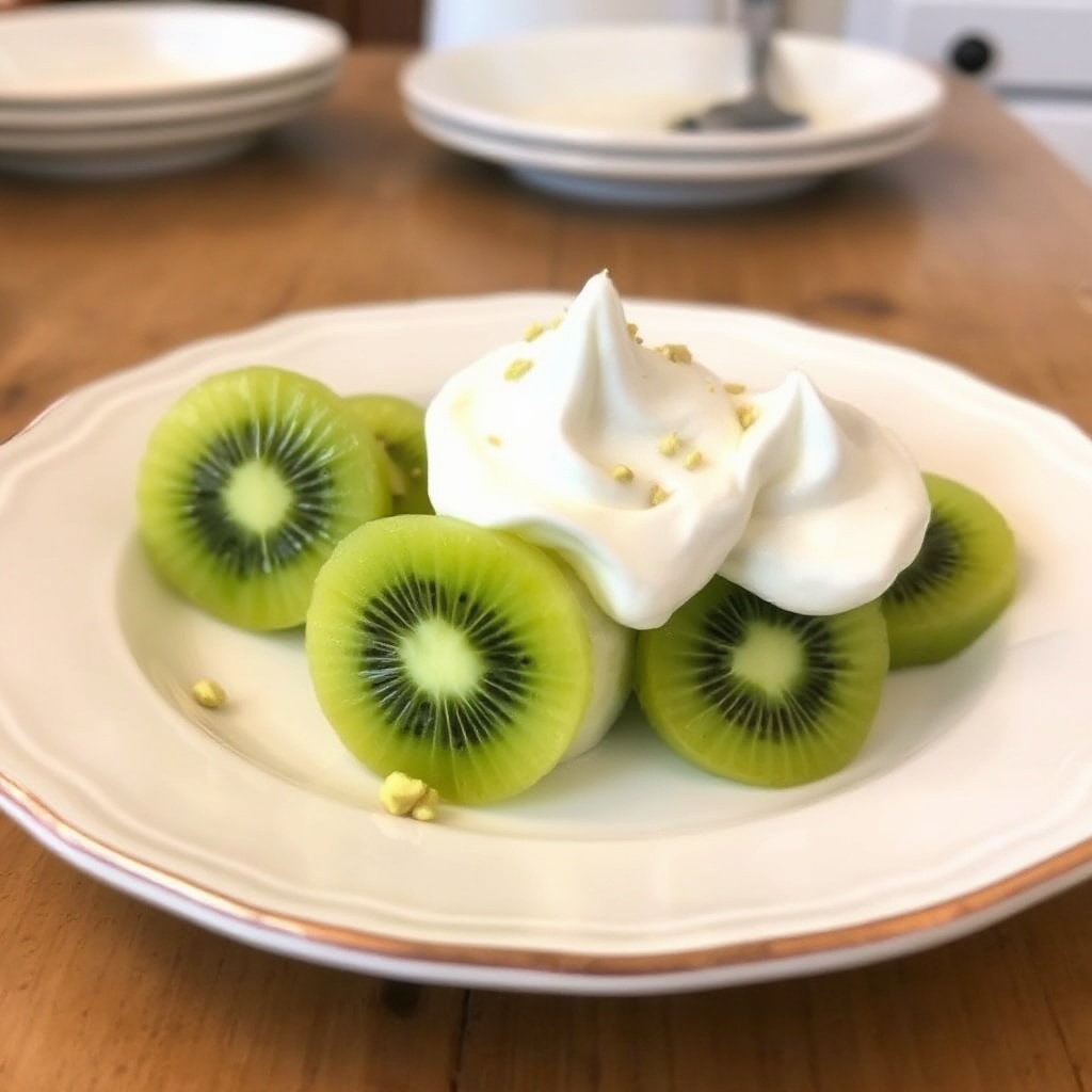 Green Kiwi Pistachio Parfaits