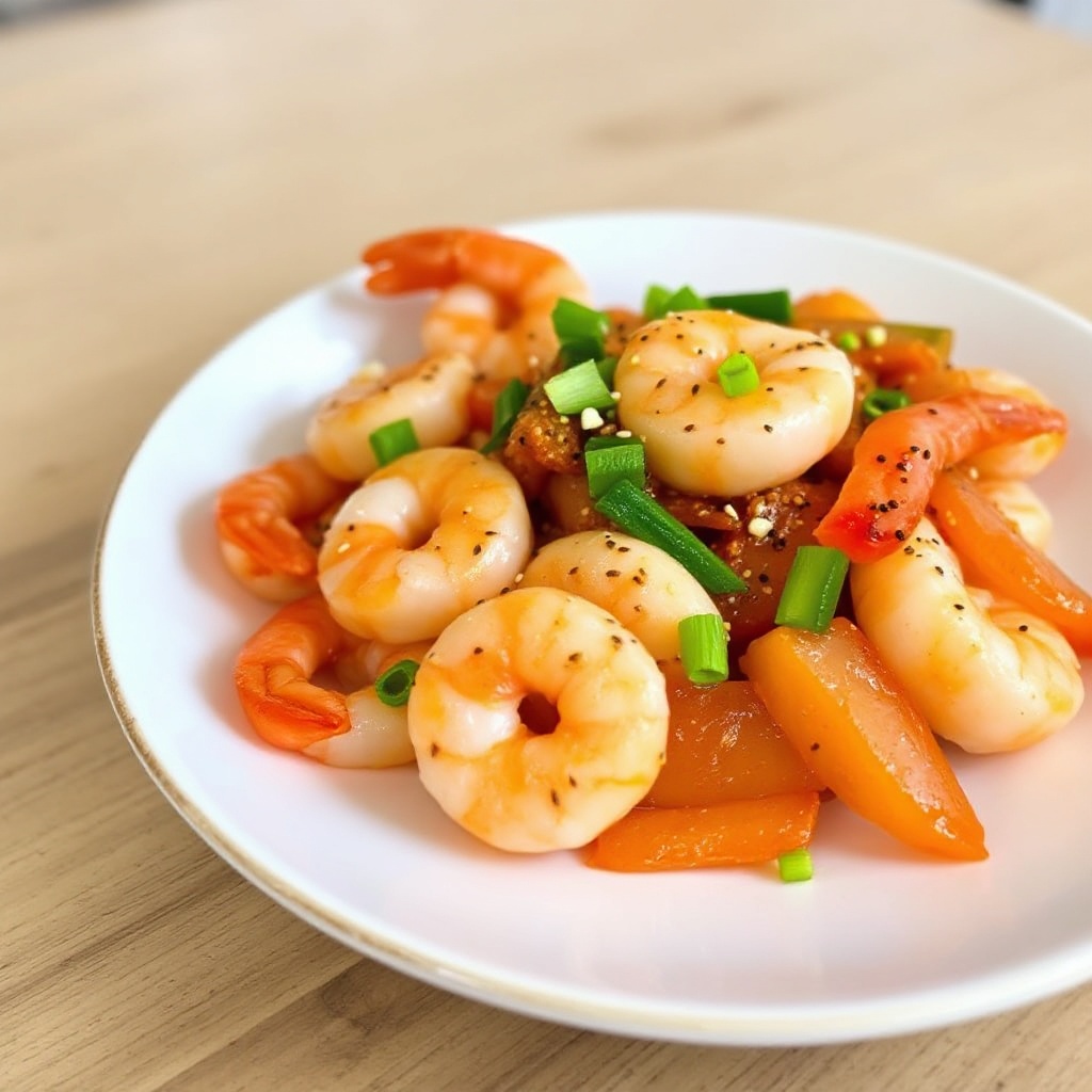 Zesty Orange Chili Shrimp