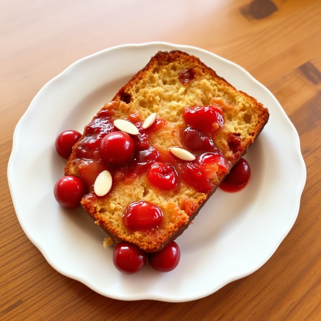 Plumcake alle Ciliegie e Mandorle