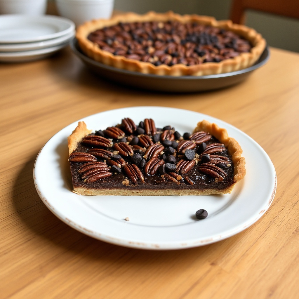 Torta Decadente al Cioccolato e Pecan