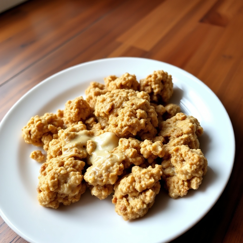 Chewy Peanut Butter Oat Clusters