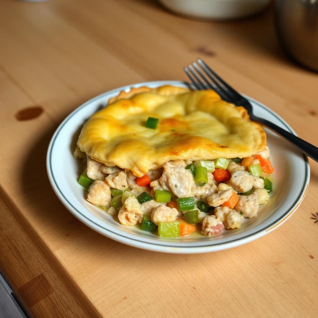 Savory Turkey and Herb Pot Pie