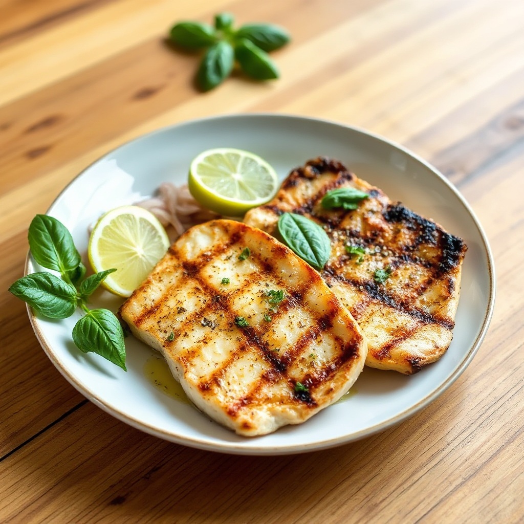 Würzige Gegrillte Schwertfischsteaks