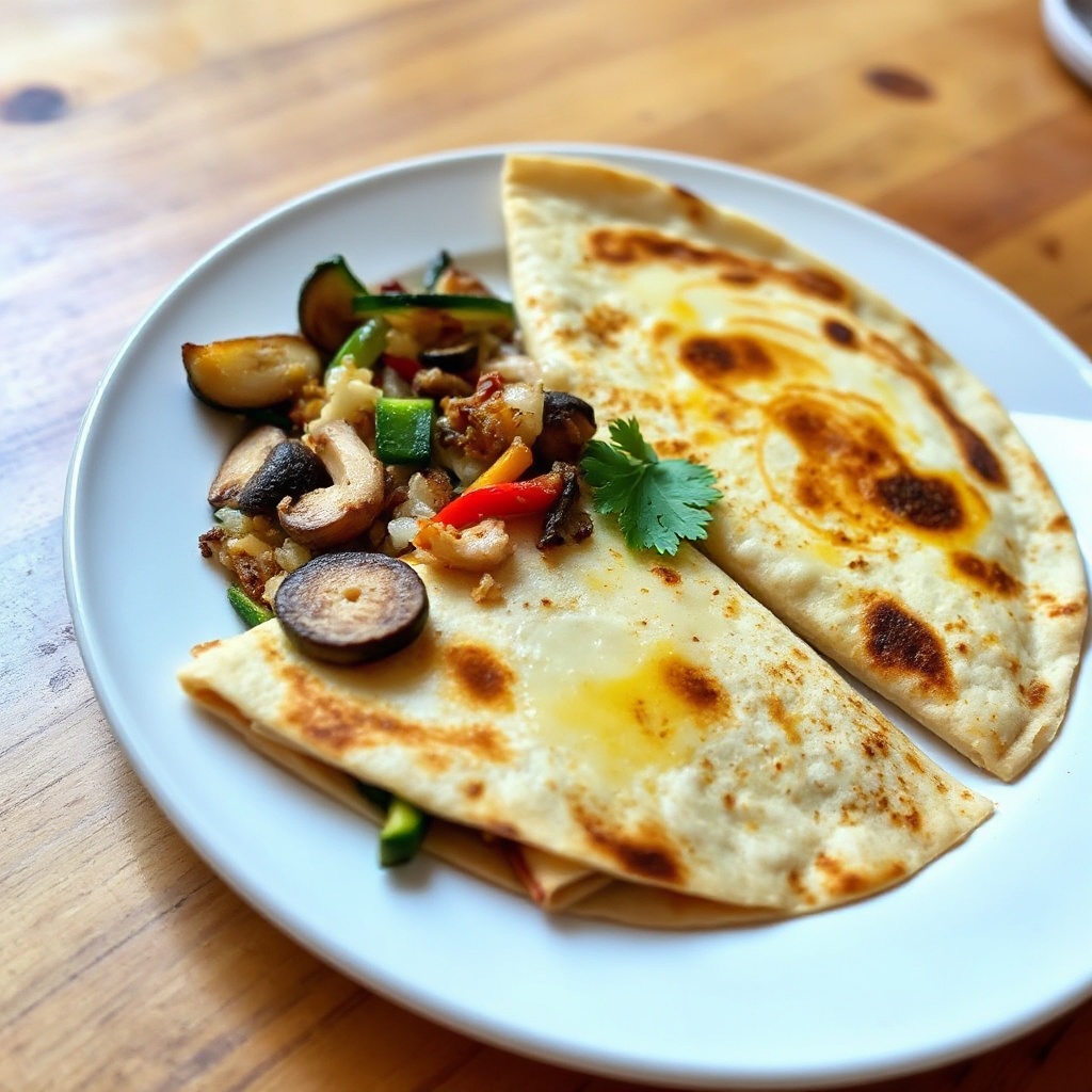 Würzige Gemüse-Quesadillas