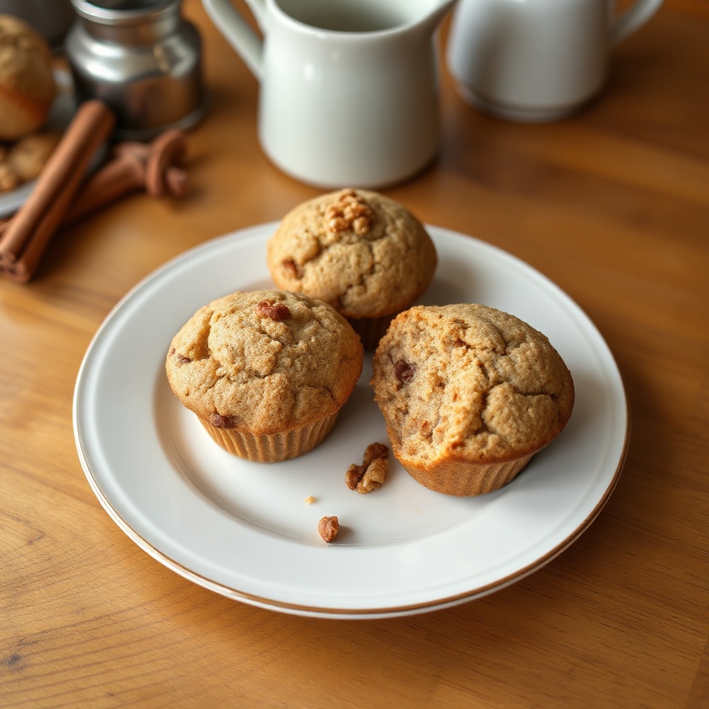Nutty Cinnamon Muffins