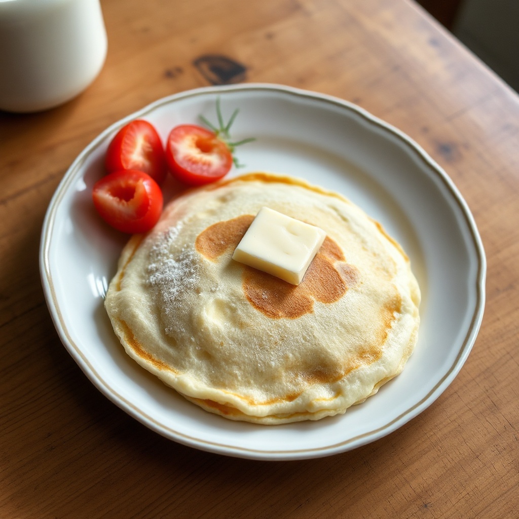 Fluffige deutsche Pfannkuchen