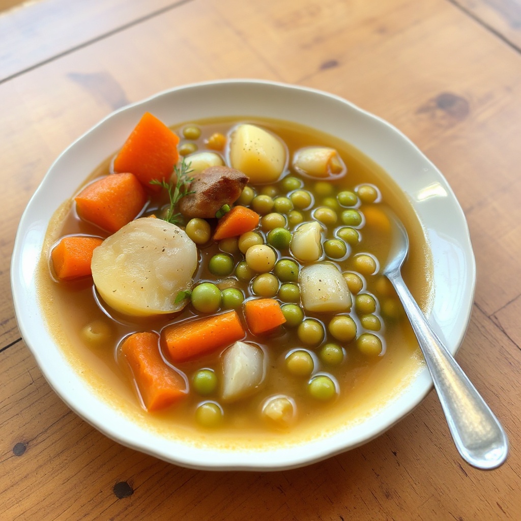 Hearty Vegetable Pea Soup