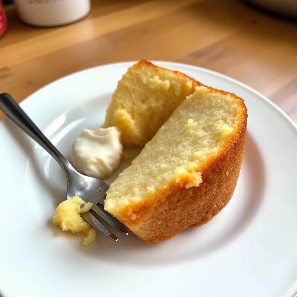 Reicher und cremiger Vanille-Poundcake