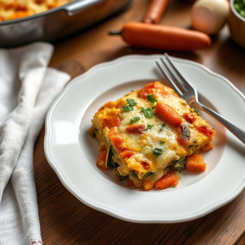 Cheesy Vegetable Bake
