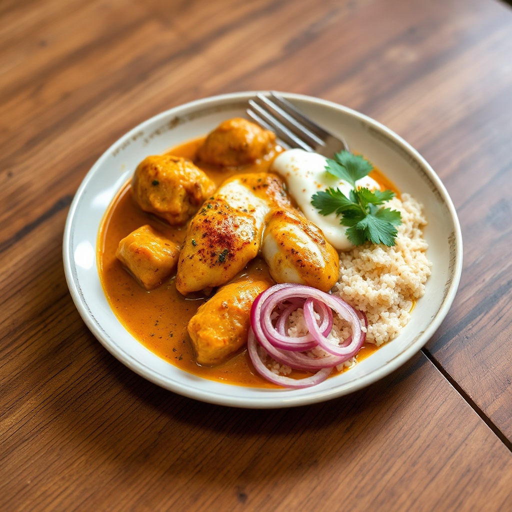 Creamy Chicken Tikka Curry