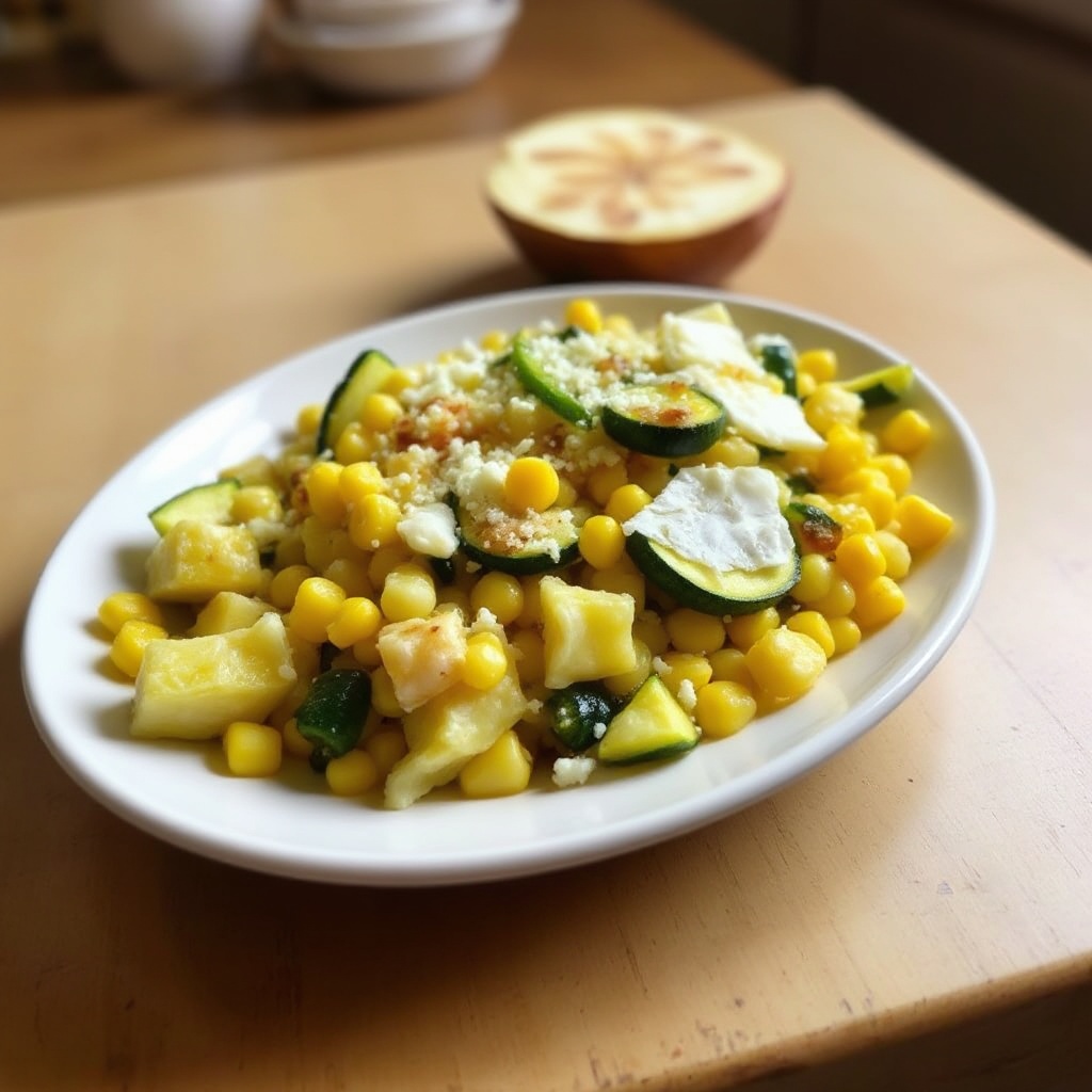 Würzige Sommer-Zucchini-Mischung