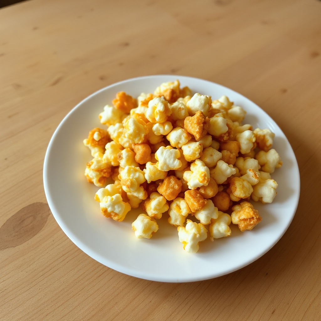 Golden Caramel Popcorn Delight