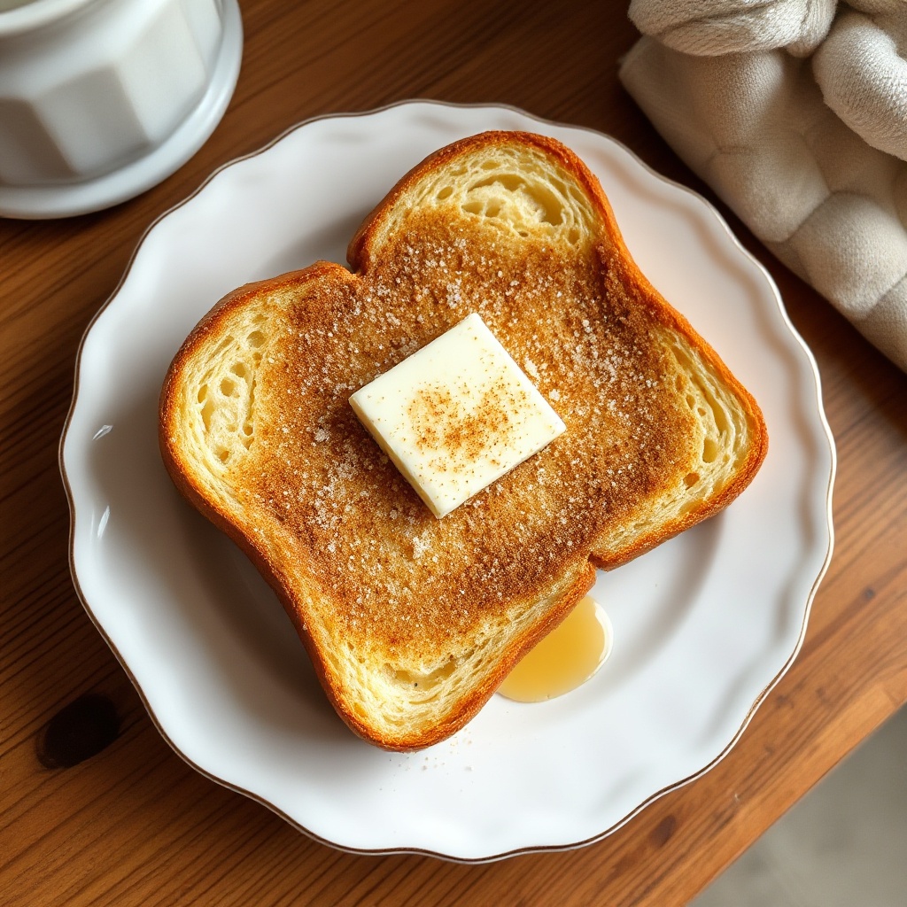 Goldene Zimt-Zucker-Toast