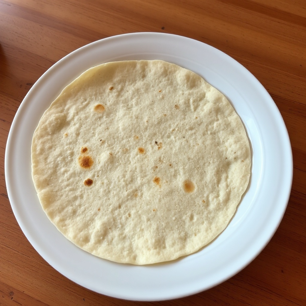 Hausgemachte weiche Mehl-Tortillas