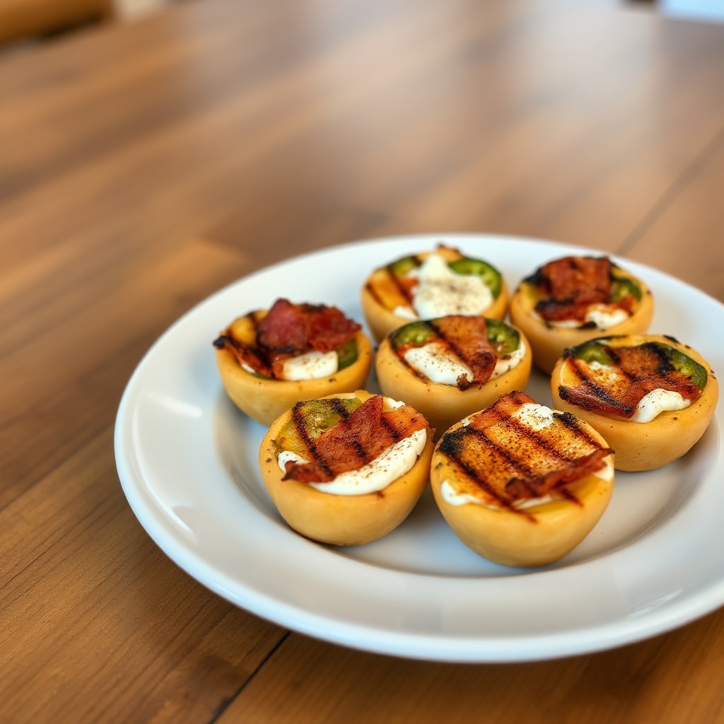 Bocconcini di Jalapeño e Bacon alla Griglia