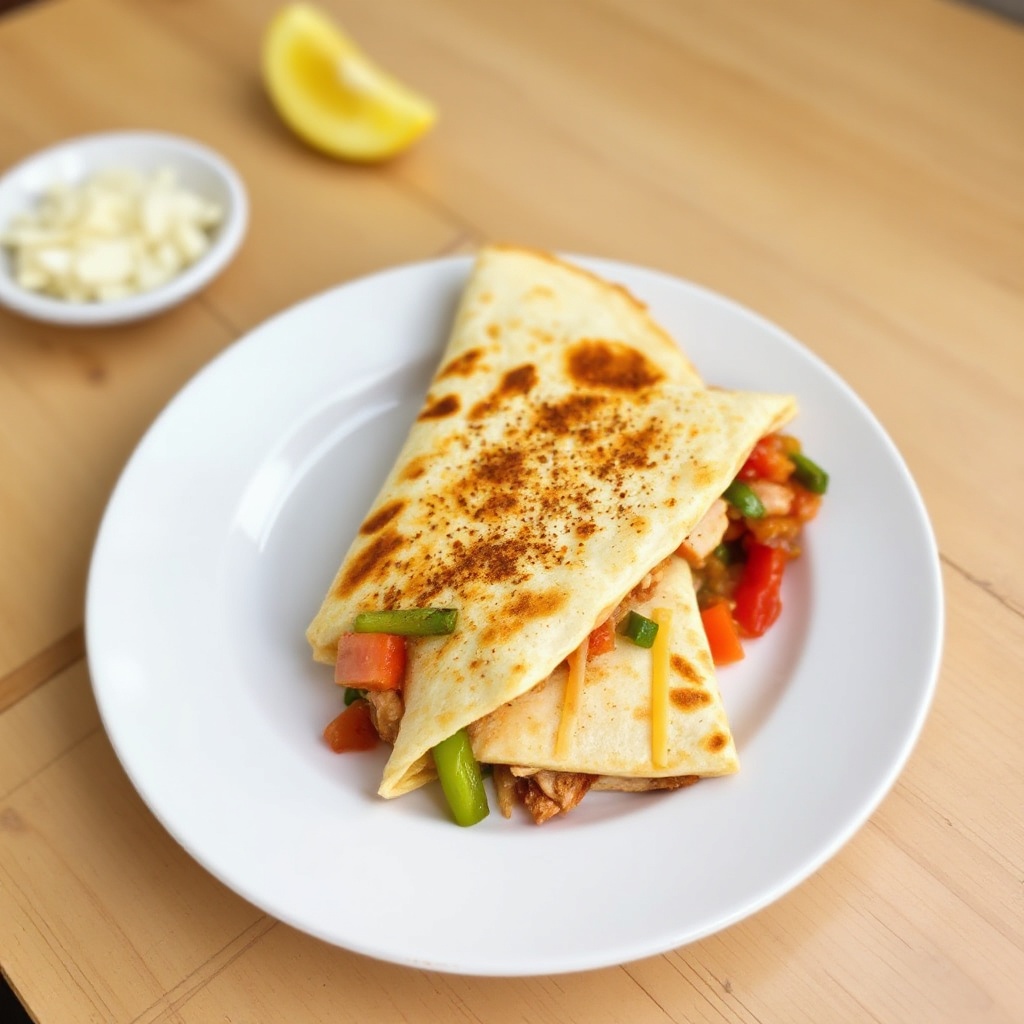 Quesadillas di Pollo Fajita Piccante