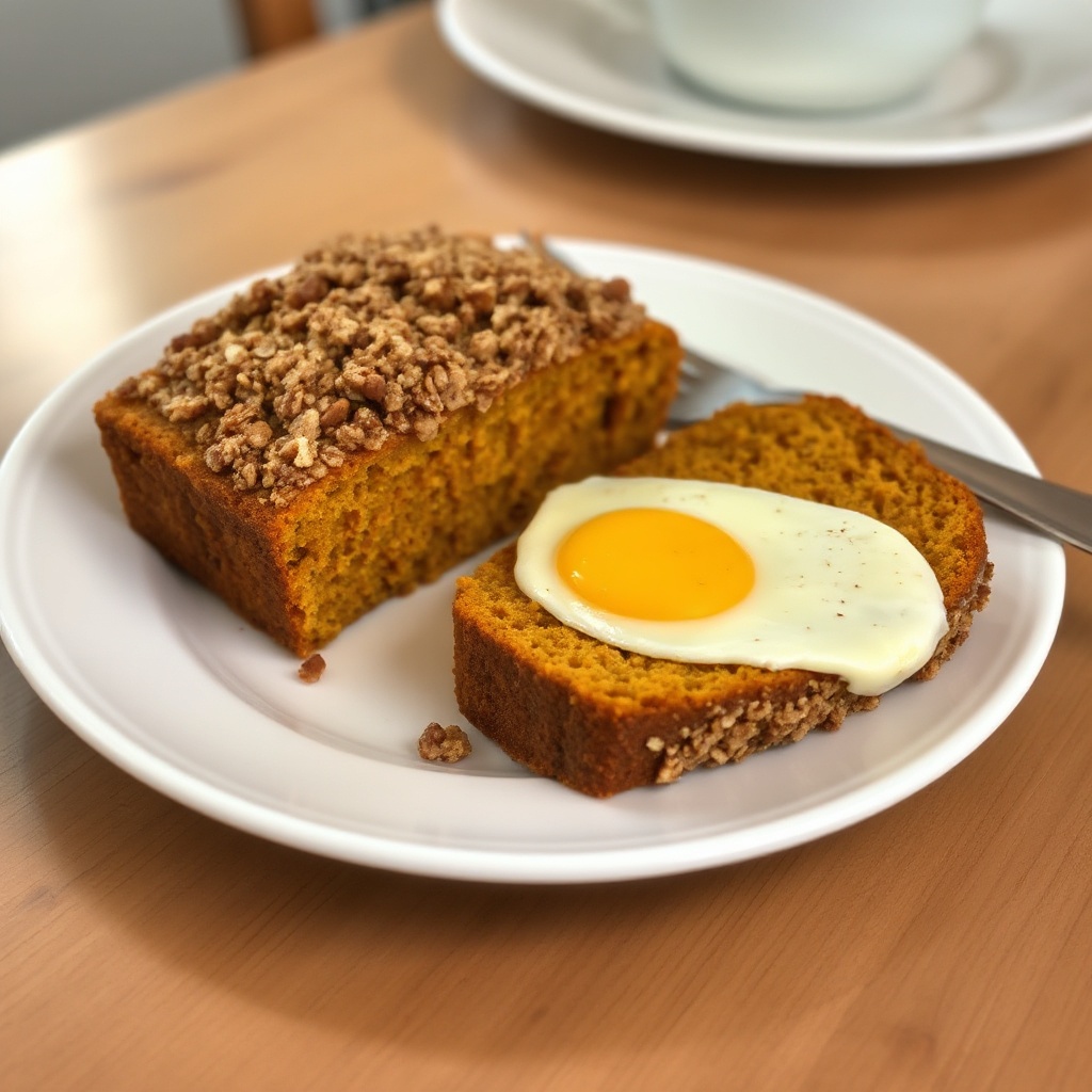 Pane di Zucca Speziato Senza Glutine con Topping Croccante di Noci