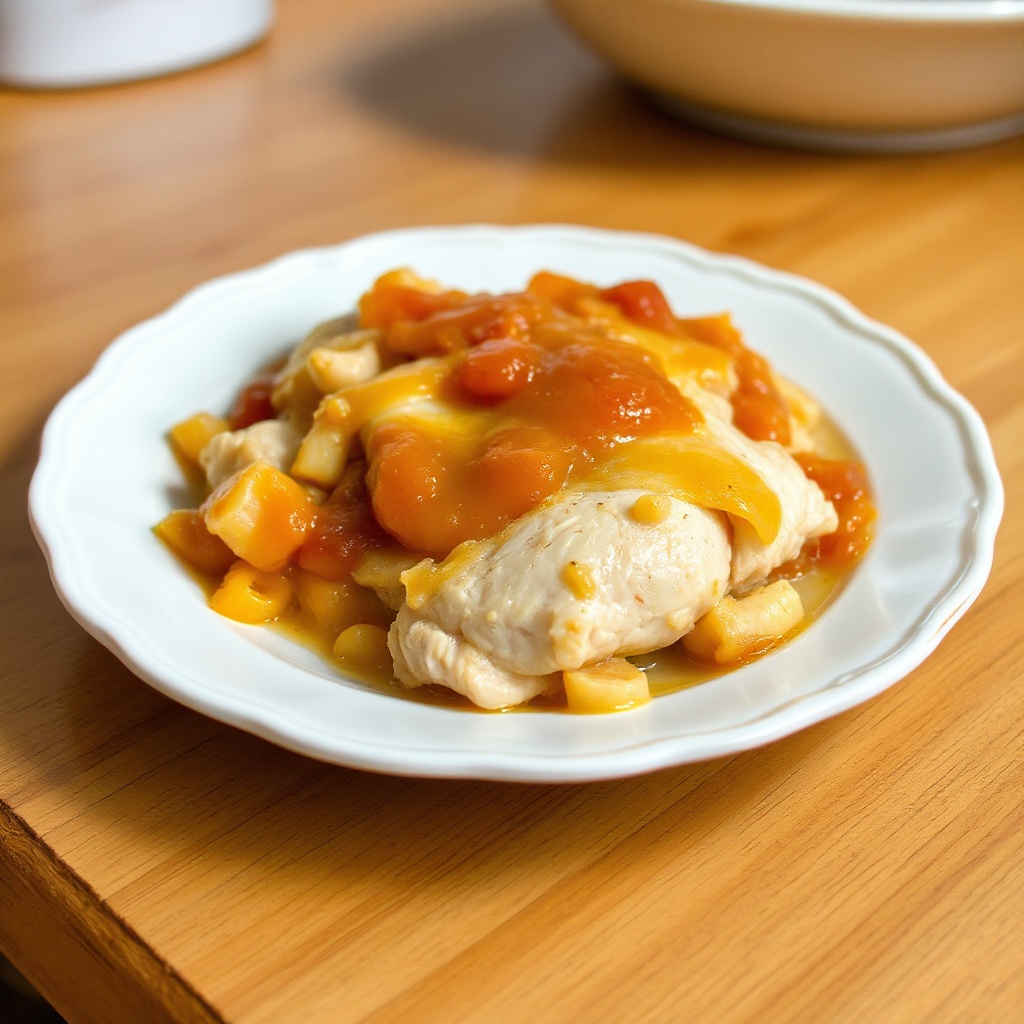 Savory Apricot Chicken Bake