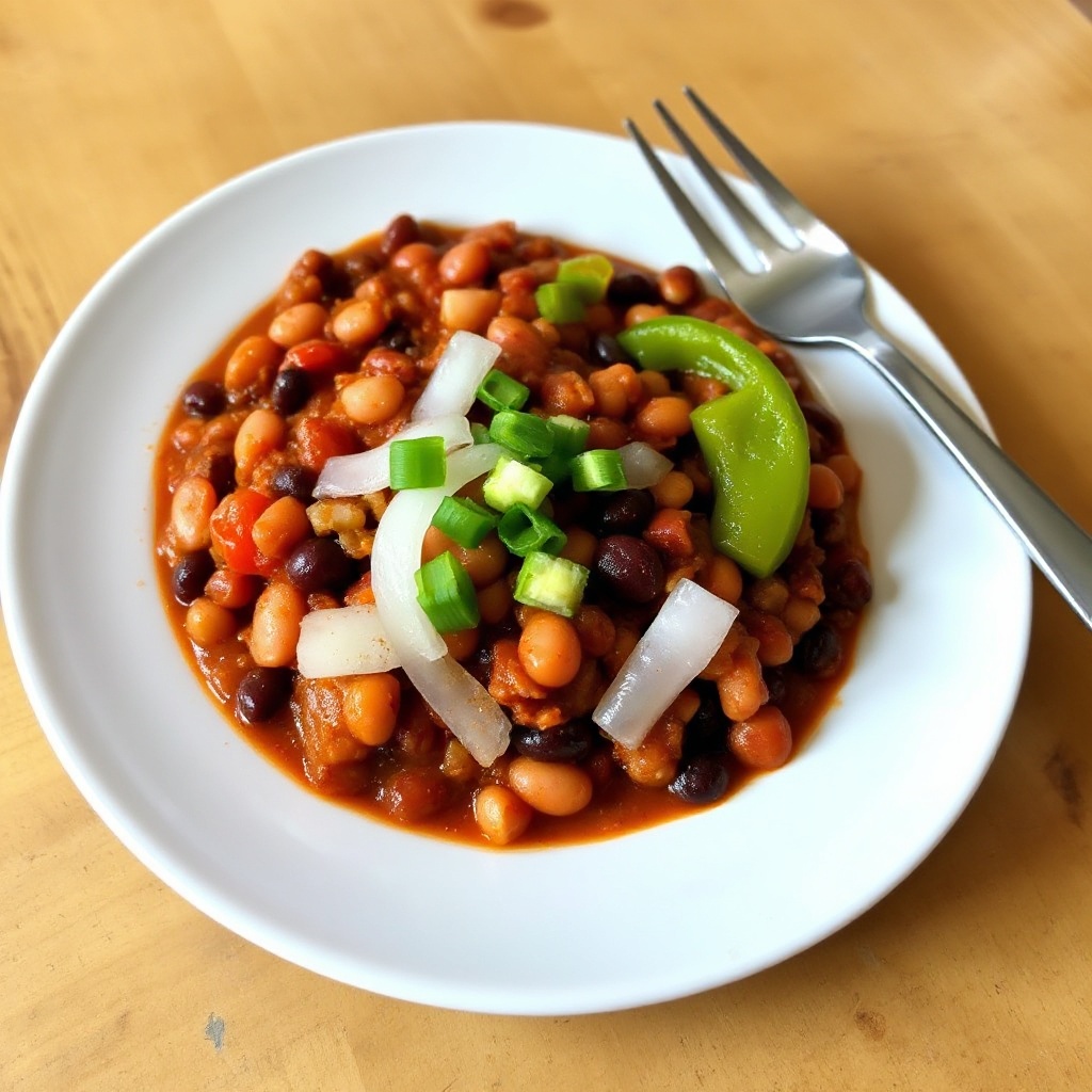 Spicy Cajun Bean Chili