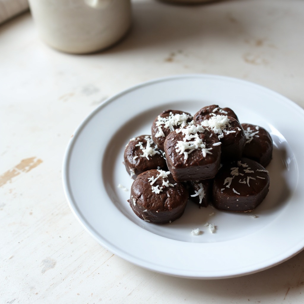 Bocconcini di Cocco e Cioccolato