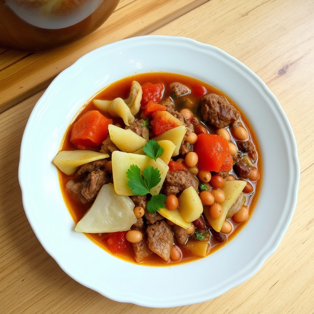 Hearty Beef and Cabbage Soup