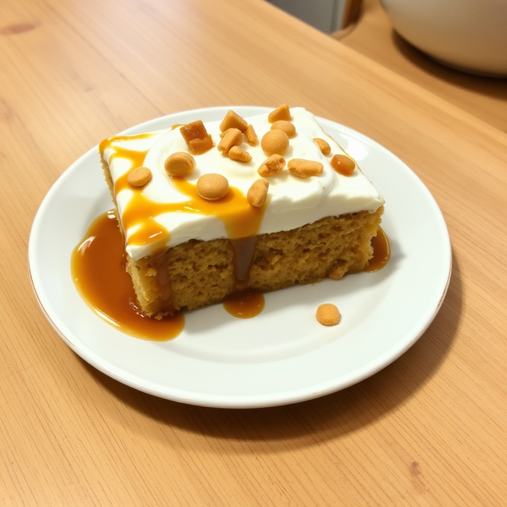 Decadent Caramel Delight Cake
