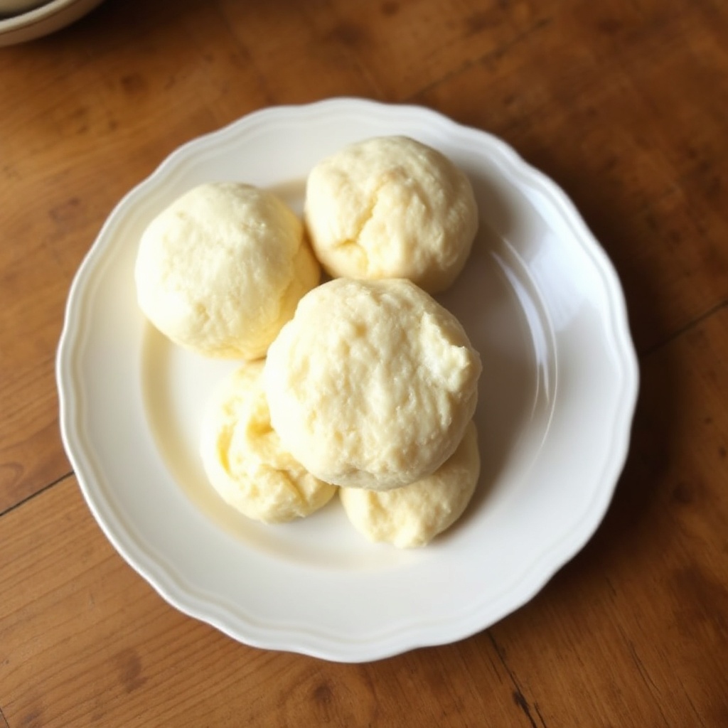 Südländische fluffige Kekse