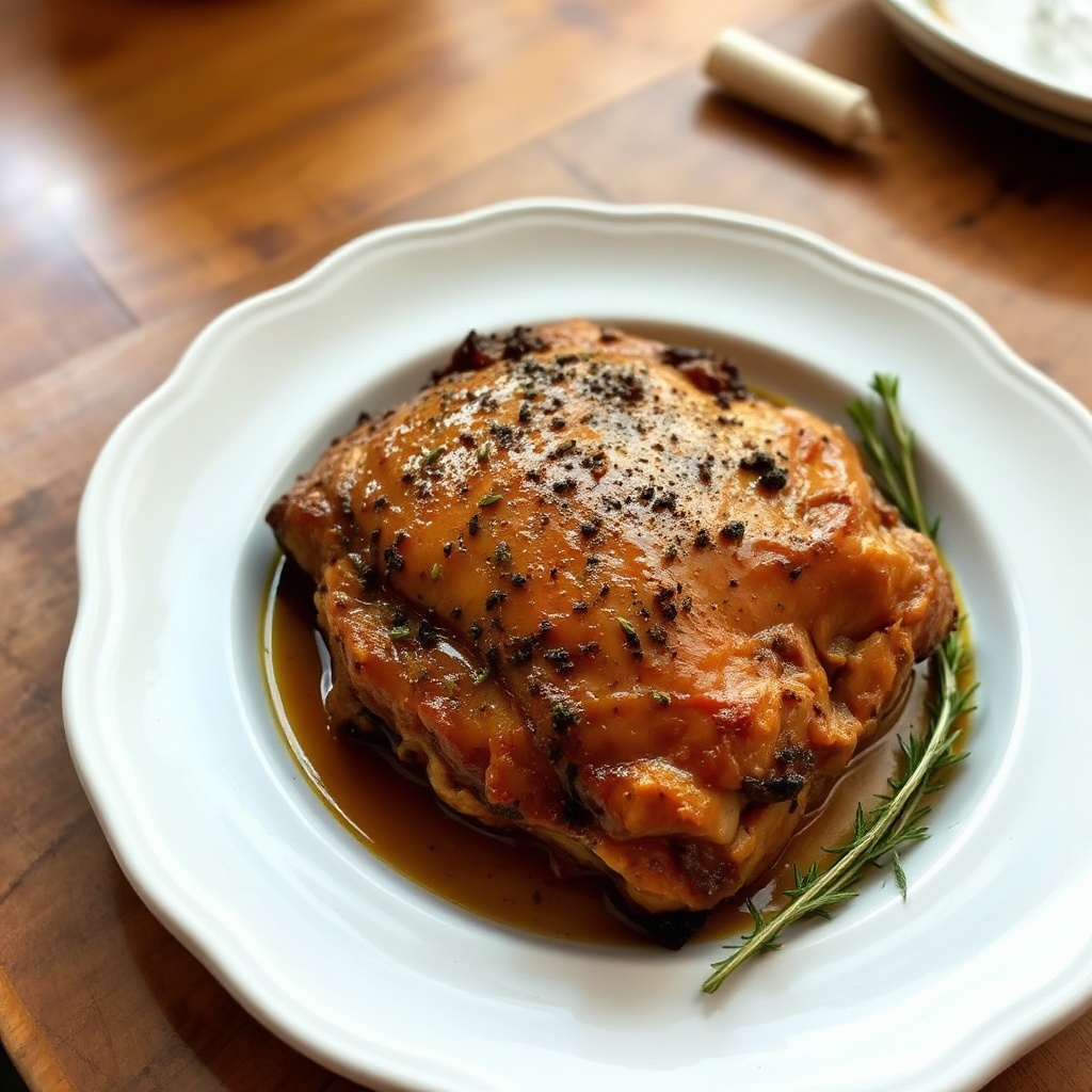 Puerto Rican Style Garlic Herb Roast Pork