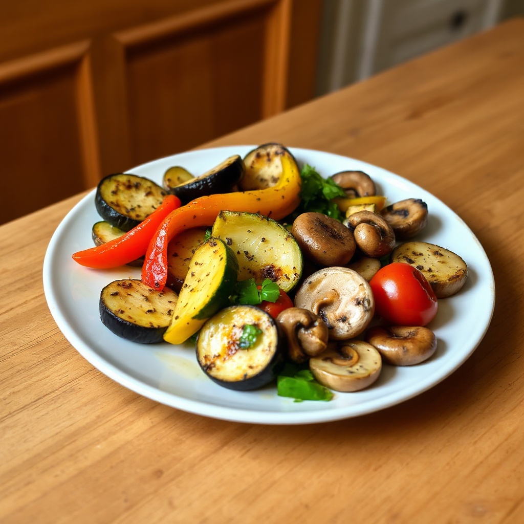 Gegrillte Gemüse-Medley mit würziger Marinade