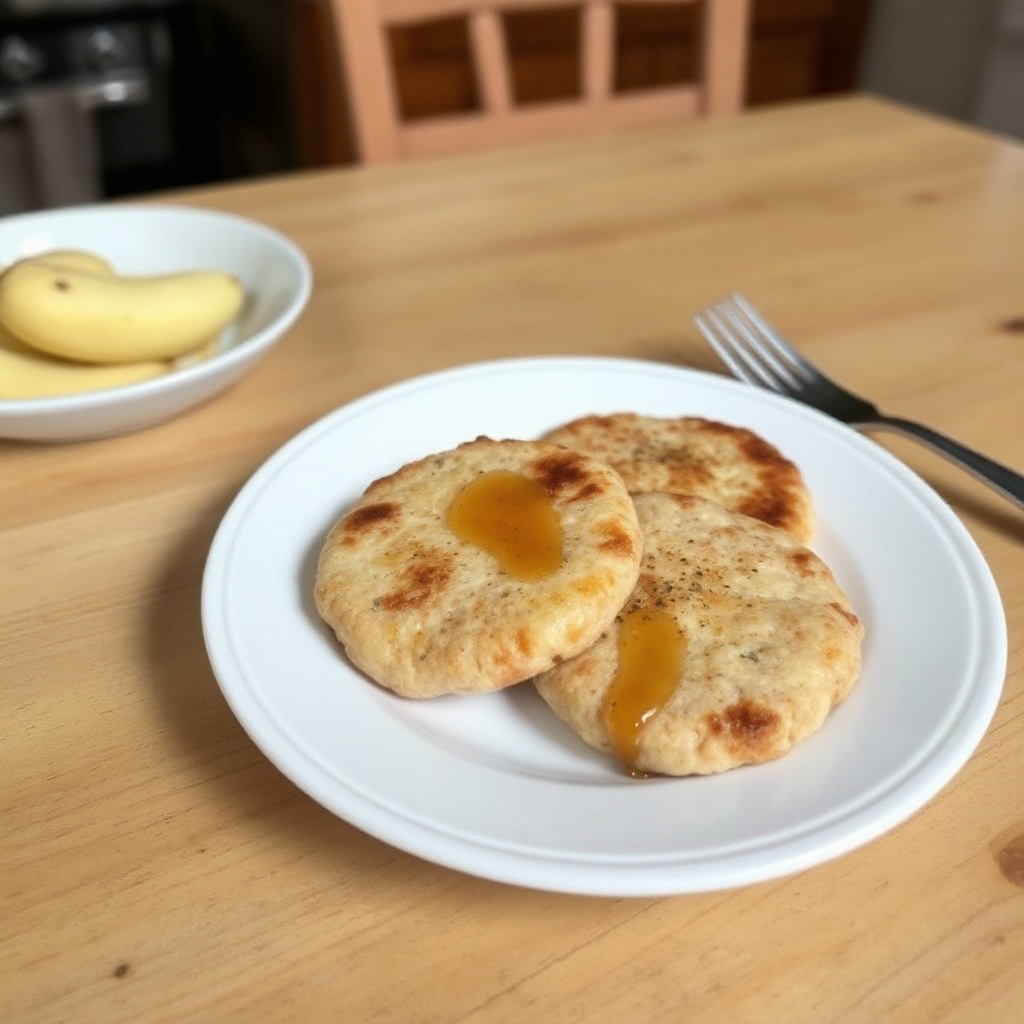 Süße Ahornfrühstückspatties