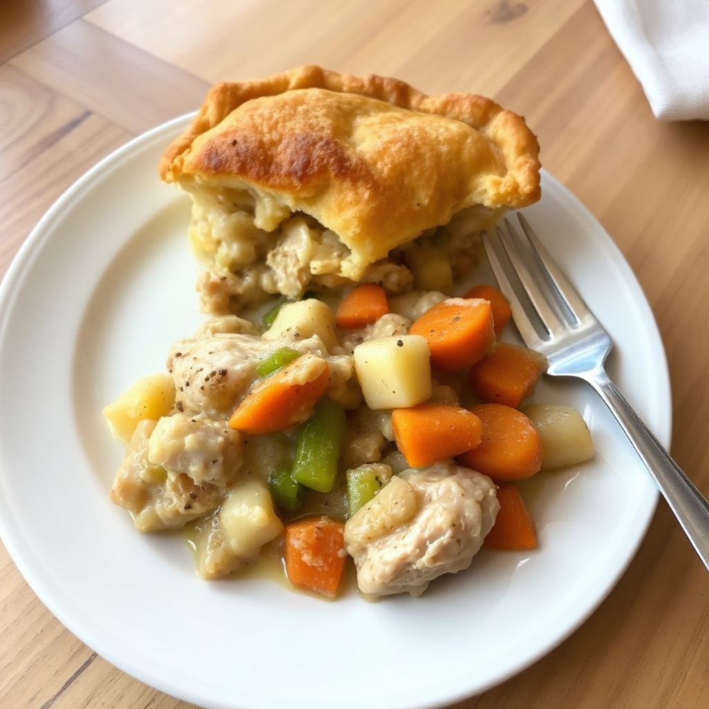 Torta Rustica di Pollo e Verdure