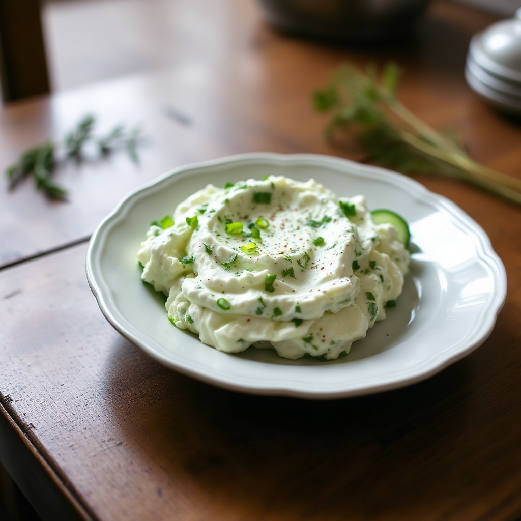 Würziger Gurken-Kräuter-Dip