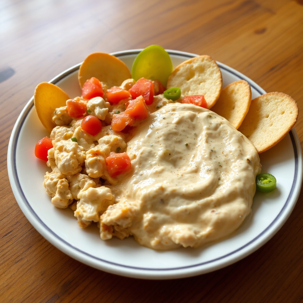 Cremiger Hähnchen-Tomaten-Dip