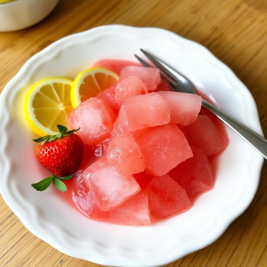 Erfrischender Beerenzitrus-Slush