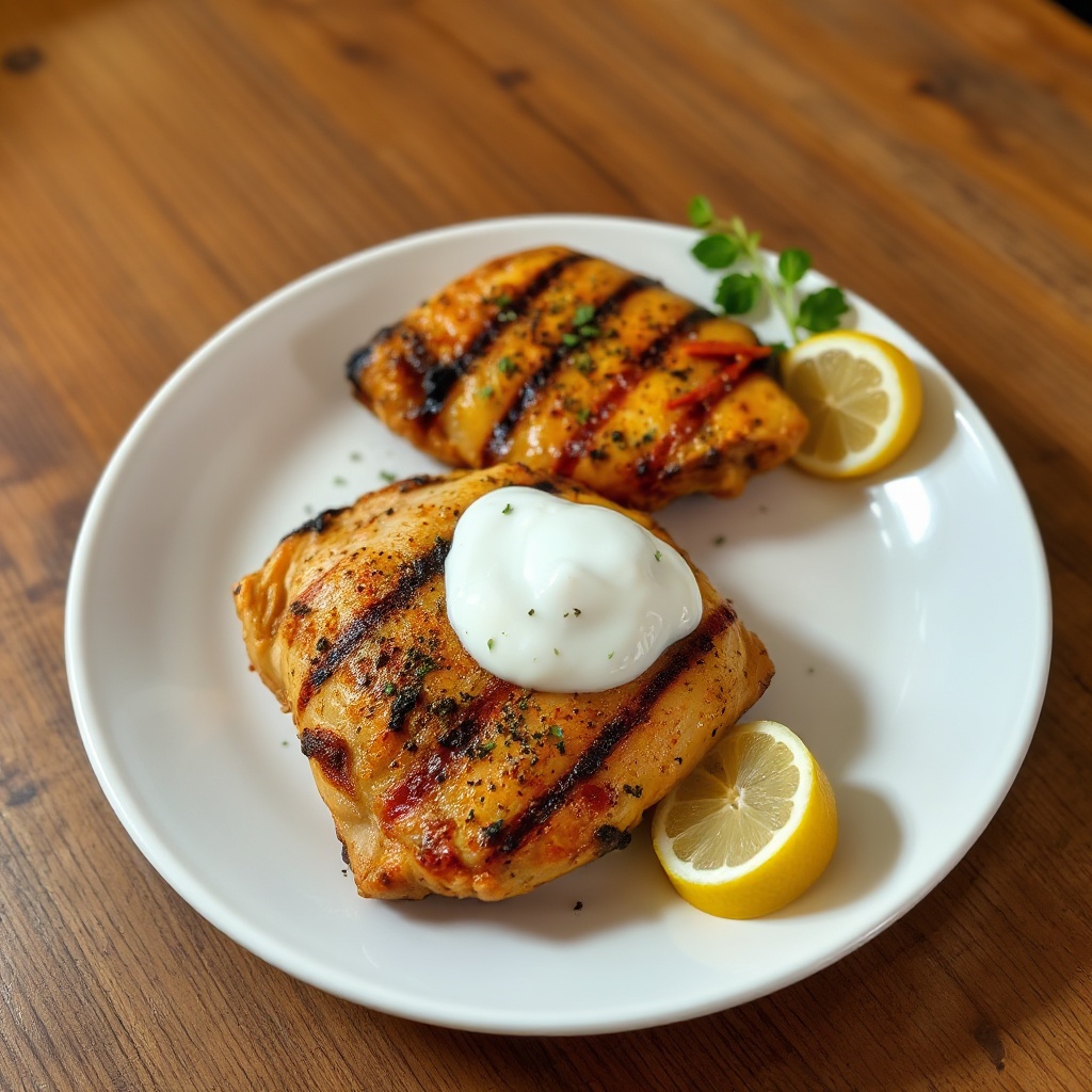 Würziges Indisches Gegrilltes Hähnchen