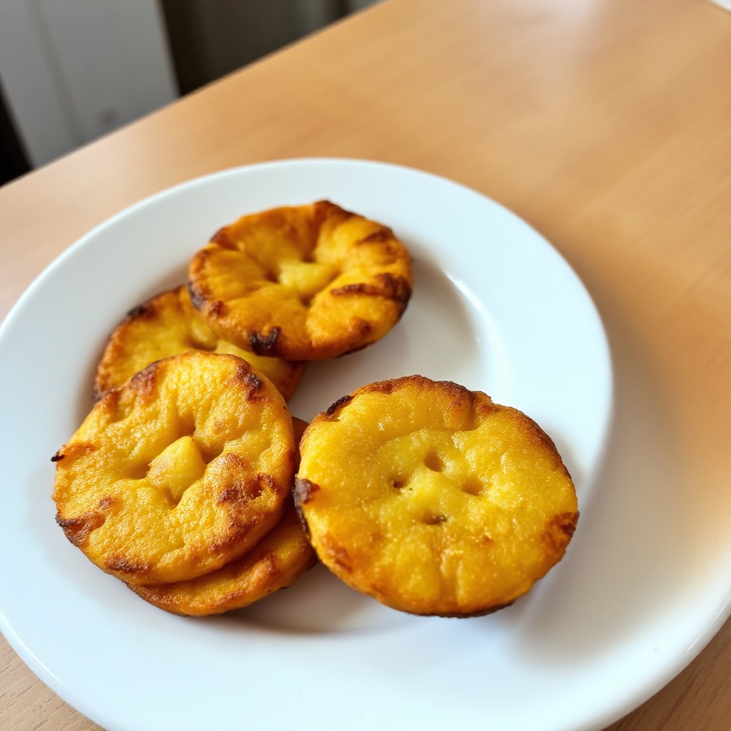 Crispy Twice-Fried Plantain Rounds