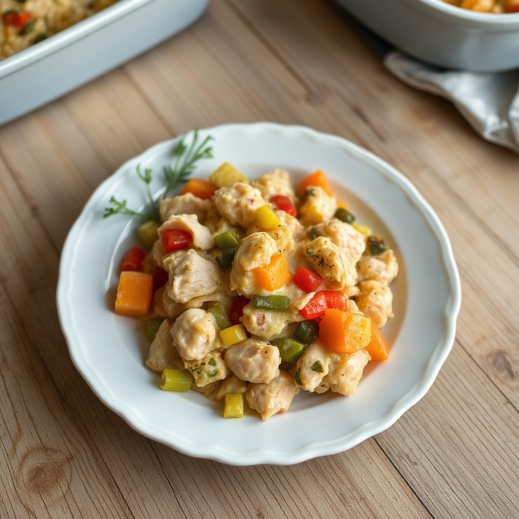 Savory Chicken and Vegetable Bake