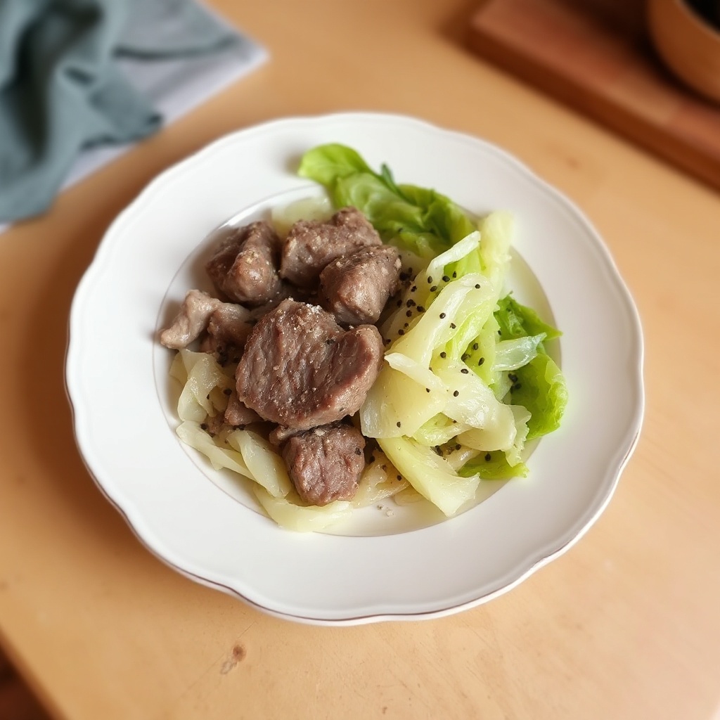 Norwegisches Lamm- und Kohlvergnügen