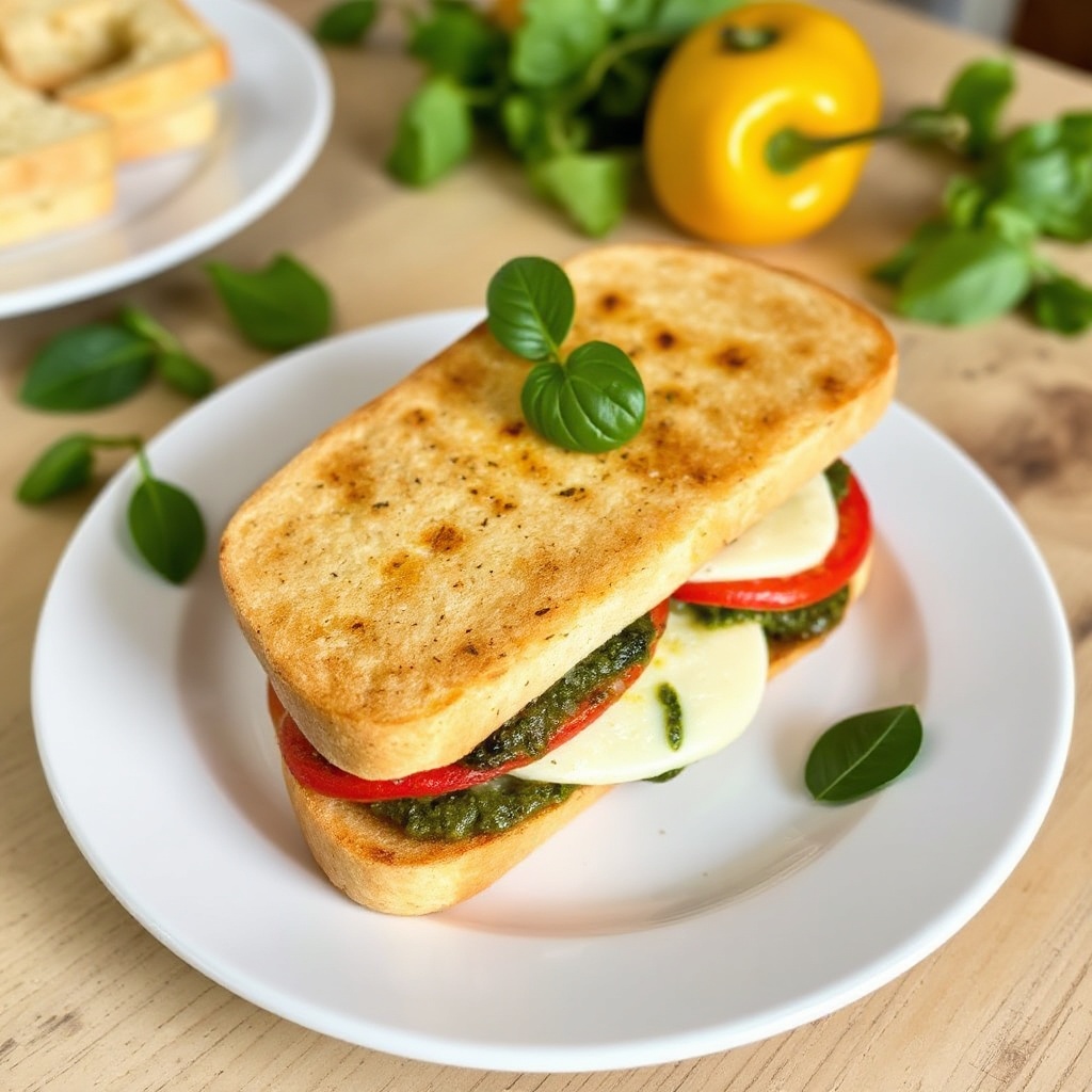 Gourmet Italienischer Käse Panini