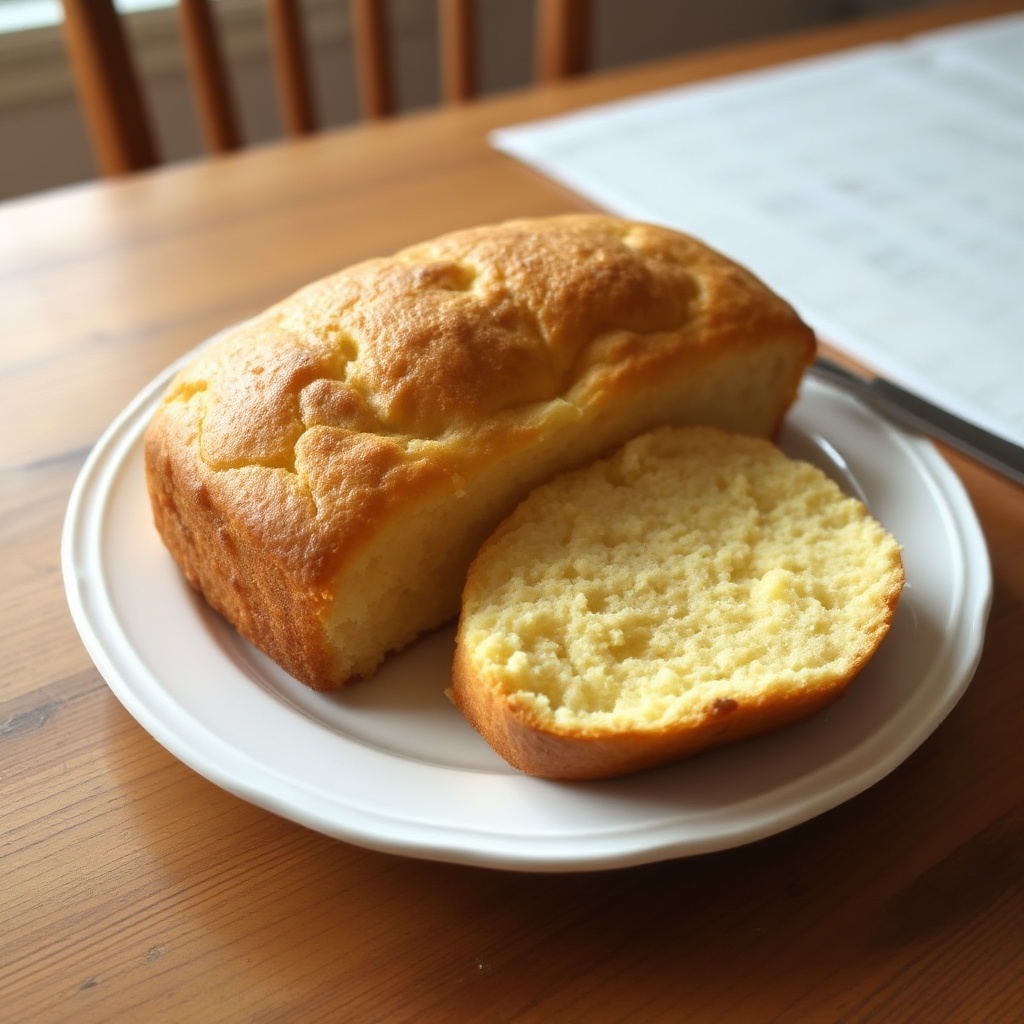 Goldene Kruste Englisches Muffin Brot