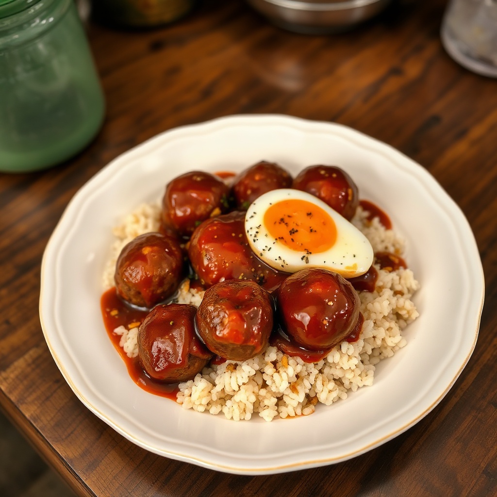 Polpette Glassate Salate