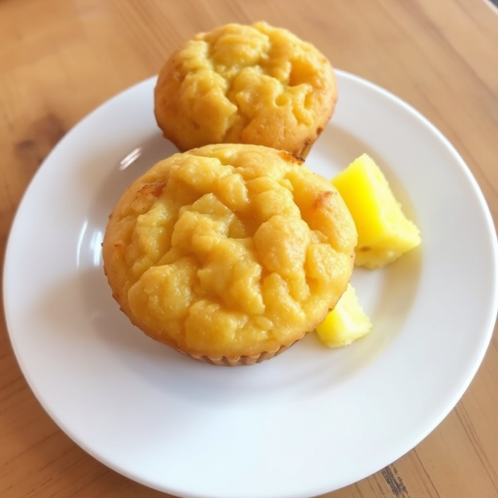 Muffin Tropical all'Ananas