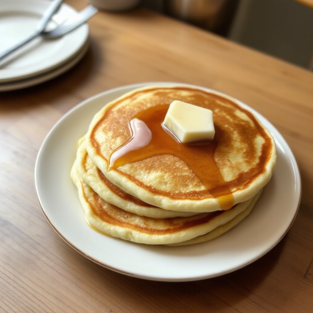 Pancake di Buttermilk alla Vaniglia Soffici