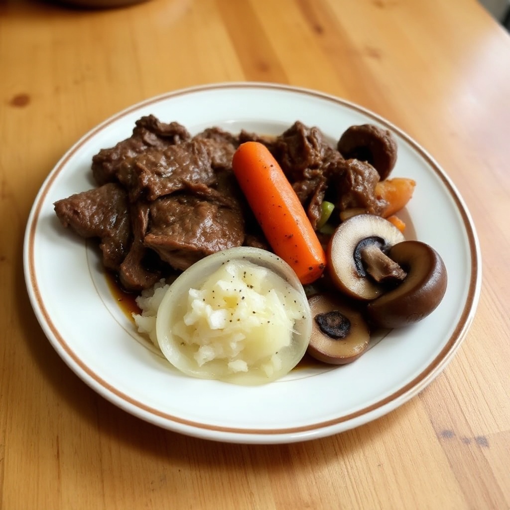 Arrosto di Manzo Salato in Pentola Lenta