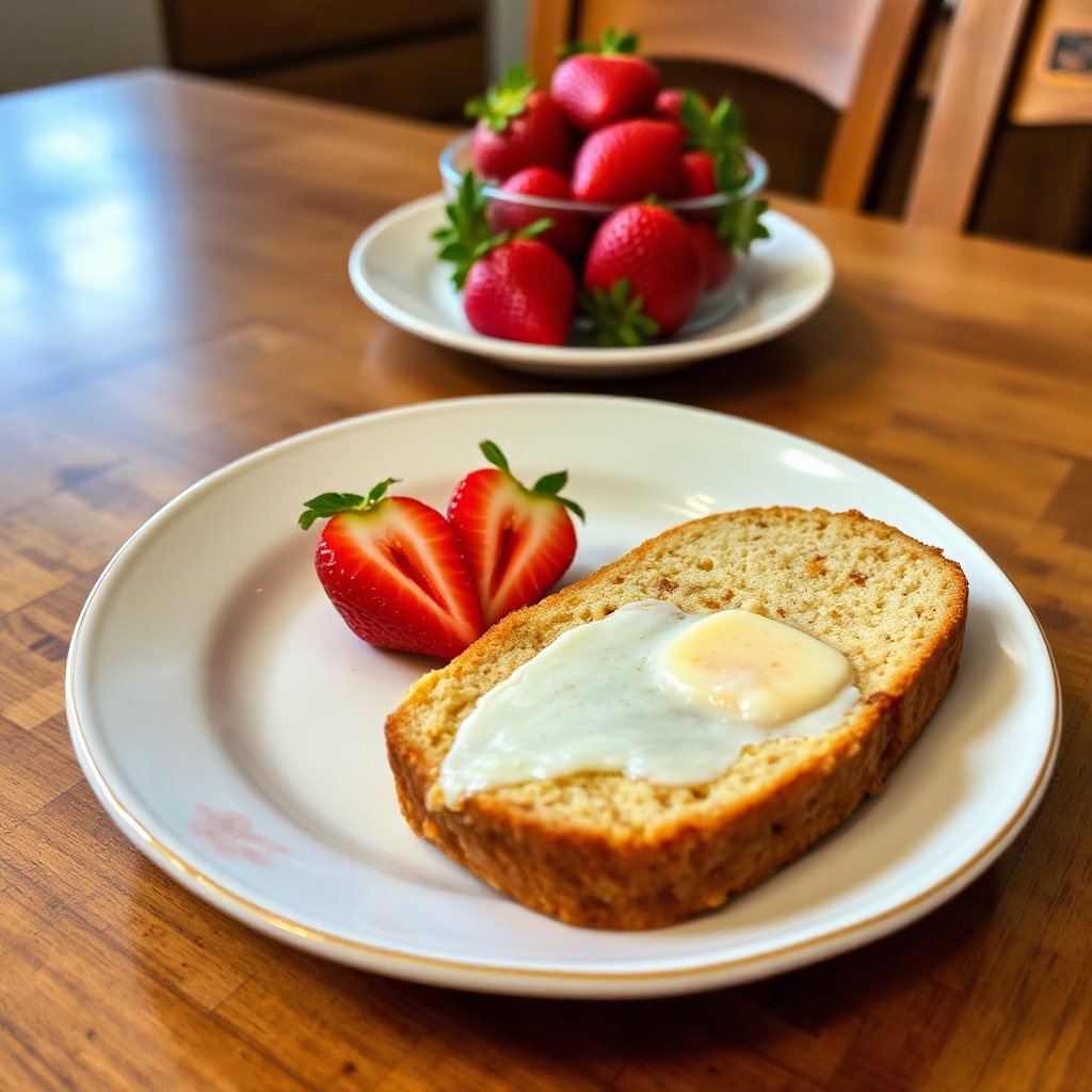 Pane alla Fragola e Cannella