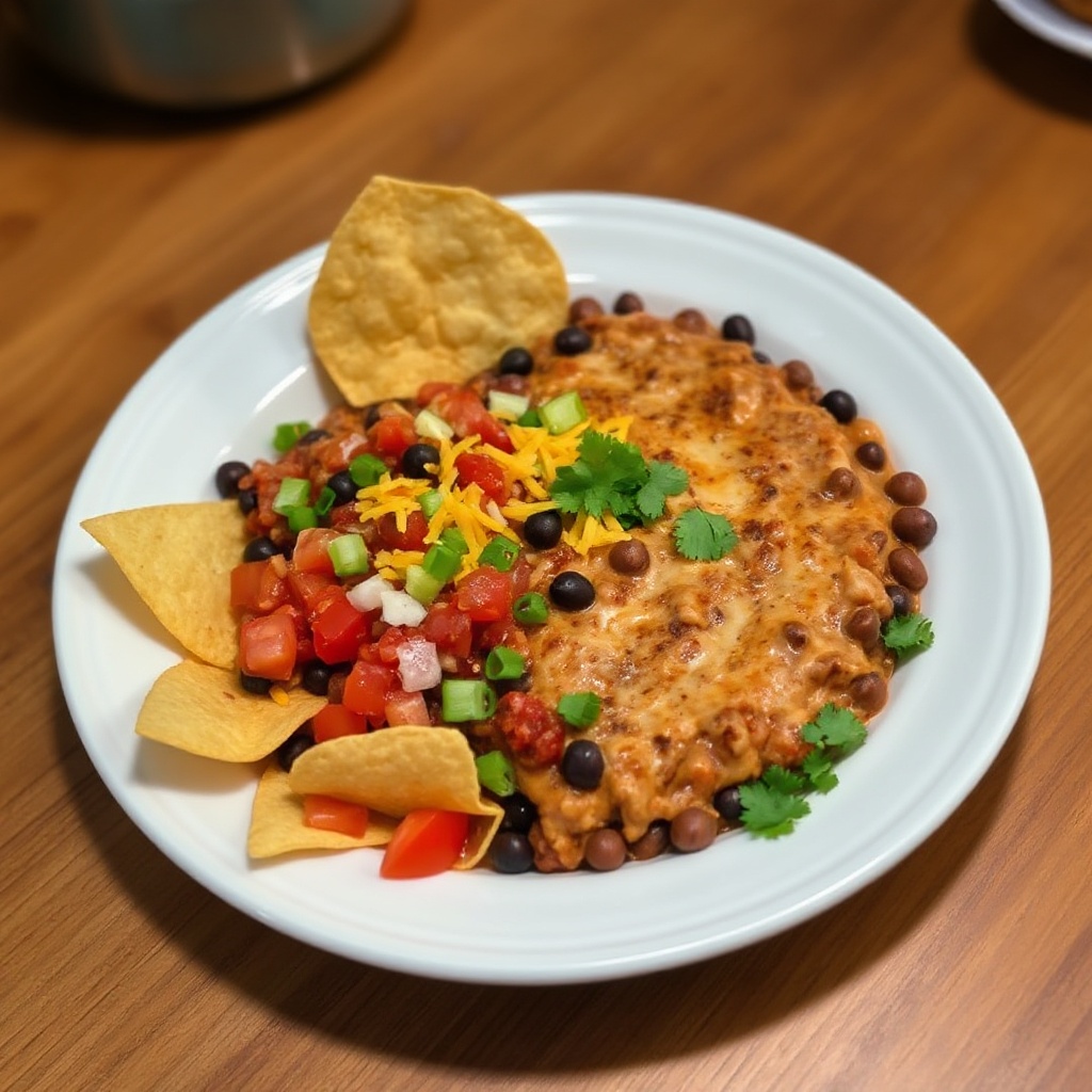 Zesty Black Bean Fiesta Dip
