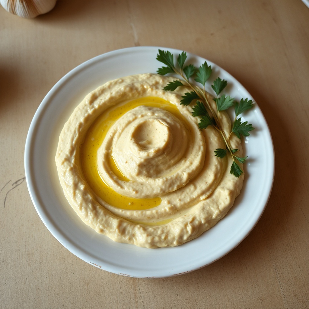 Hummus Cremoso all'Aglio