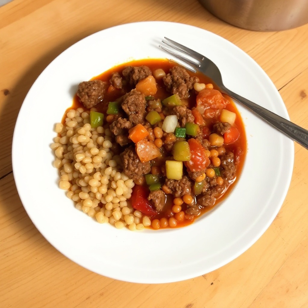 Stufato di Orzo e Manzo